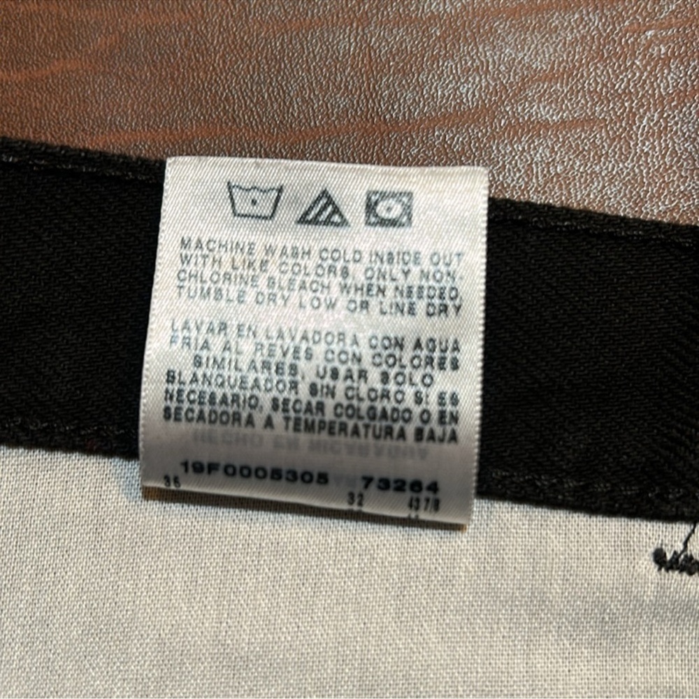 RUSTLER Men's Black Denim Jeans 33x32 - Picture 5 of 5